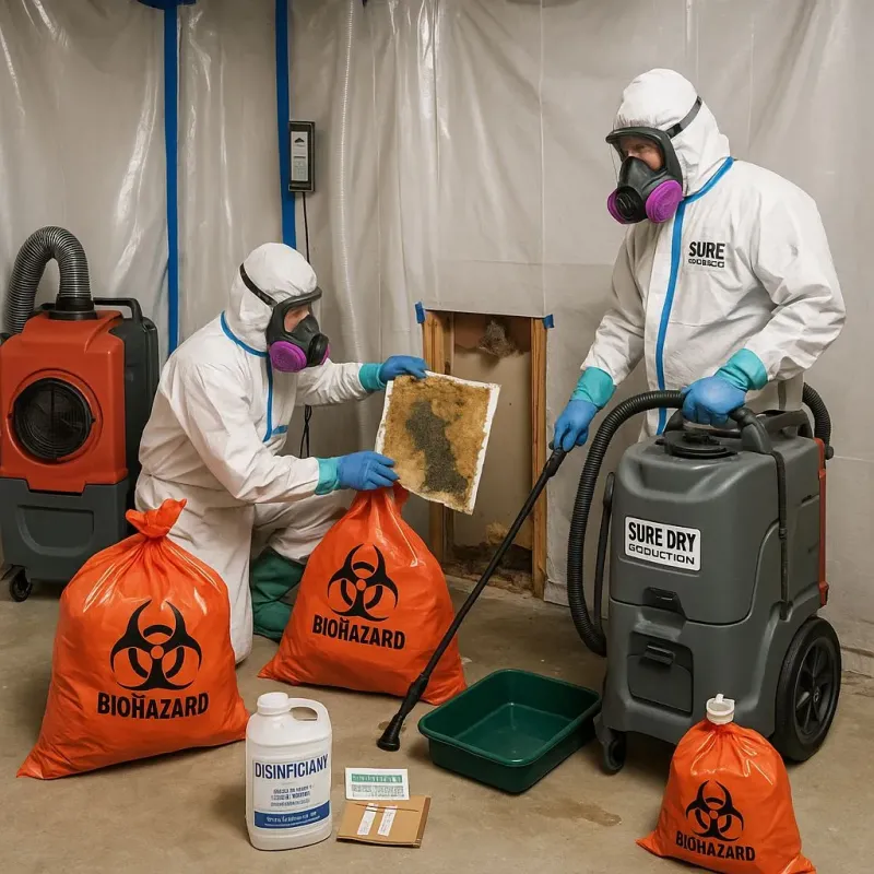 Contaminated Water Handling Protocols process in Edmond, OK