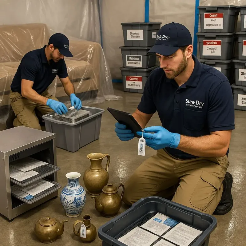 Content Protection and Restoration process in Edmond, OK